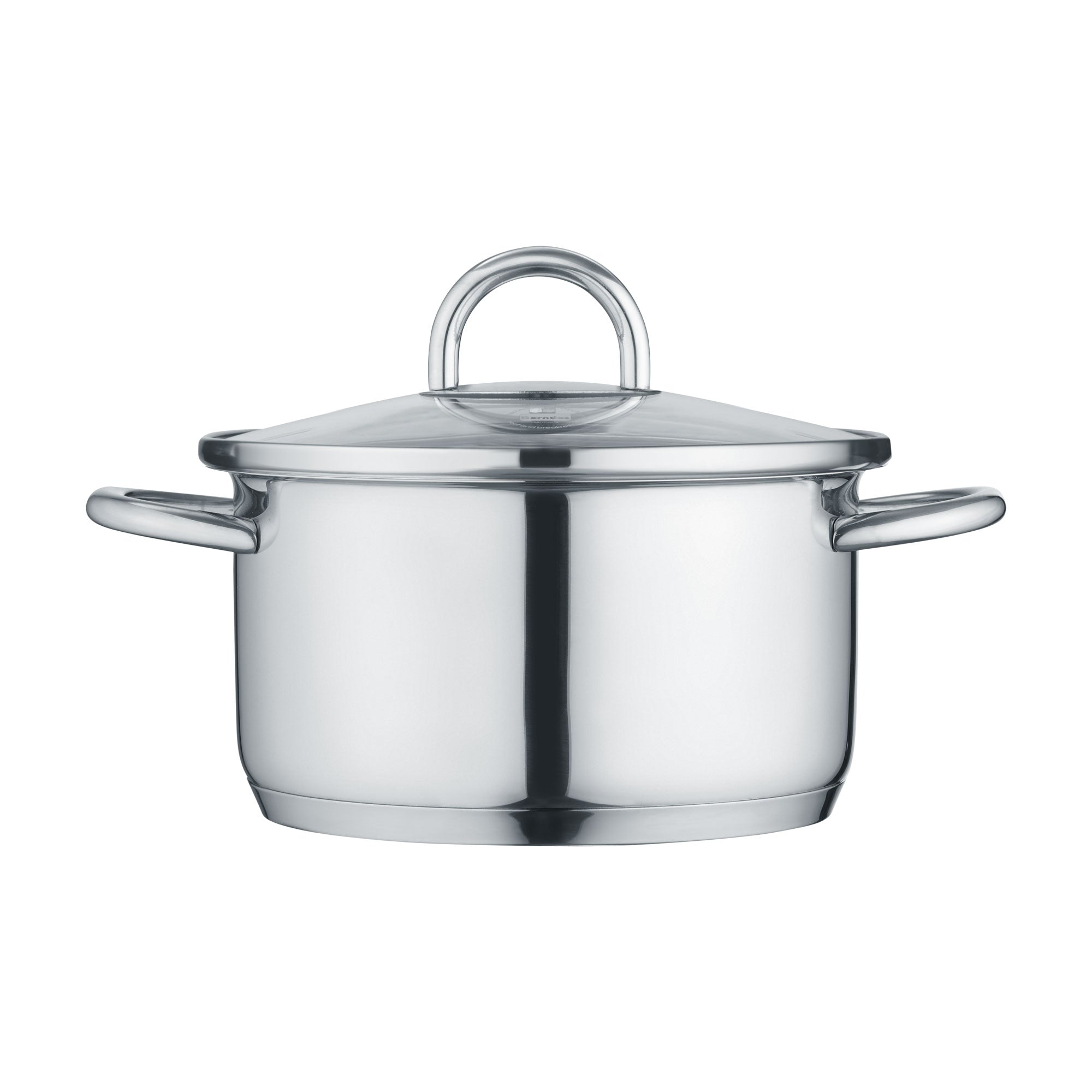 Berndes b.mini Pentola 12+14 cm Acciaio con Coperchio