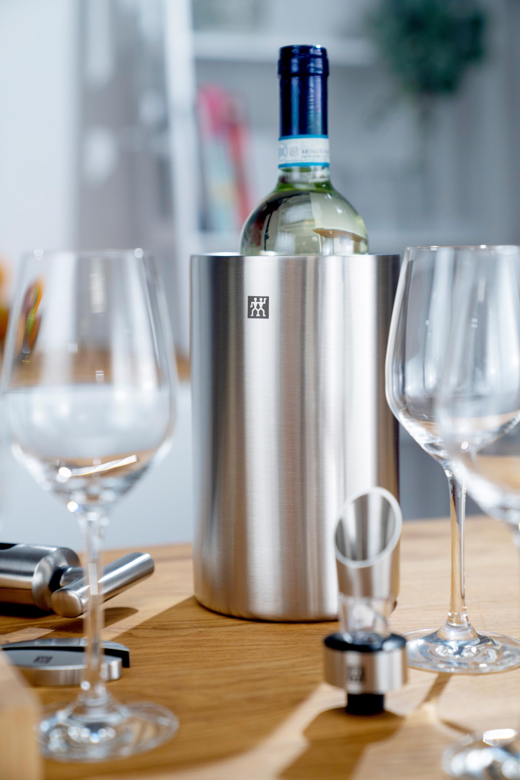 ZWILLING Sommelier Refrigeratore Vino Acciaio Inox Argento Doppia Parete