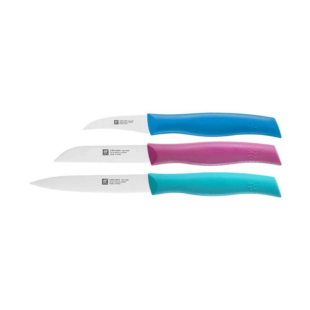 Zwilling Twin Grip set 3 coltelli verdura colorati 3 pezzi