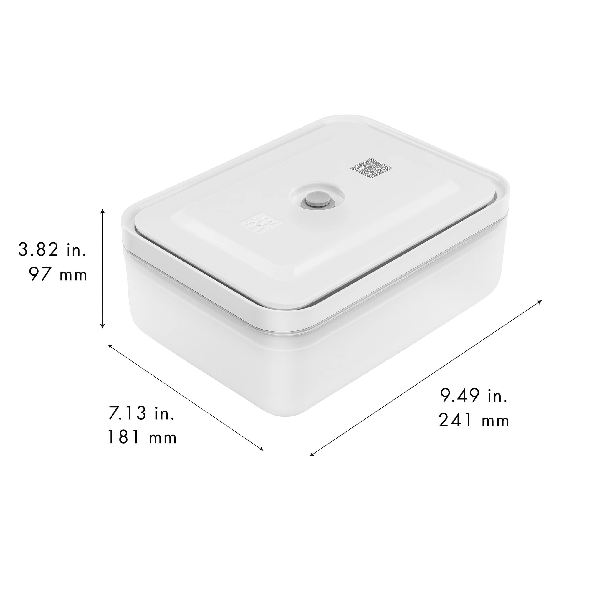 Zwilling Fresh & Save contenitore sottovuoto medio grigio