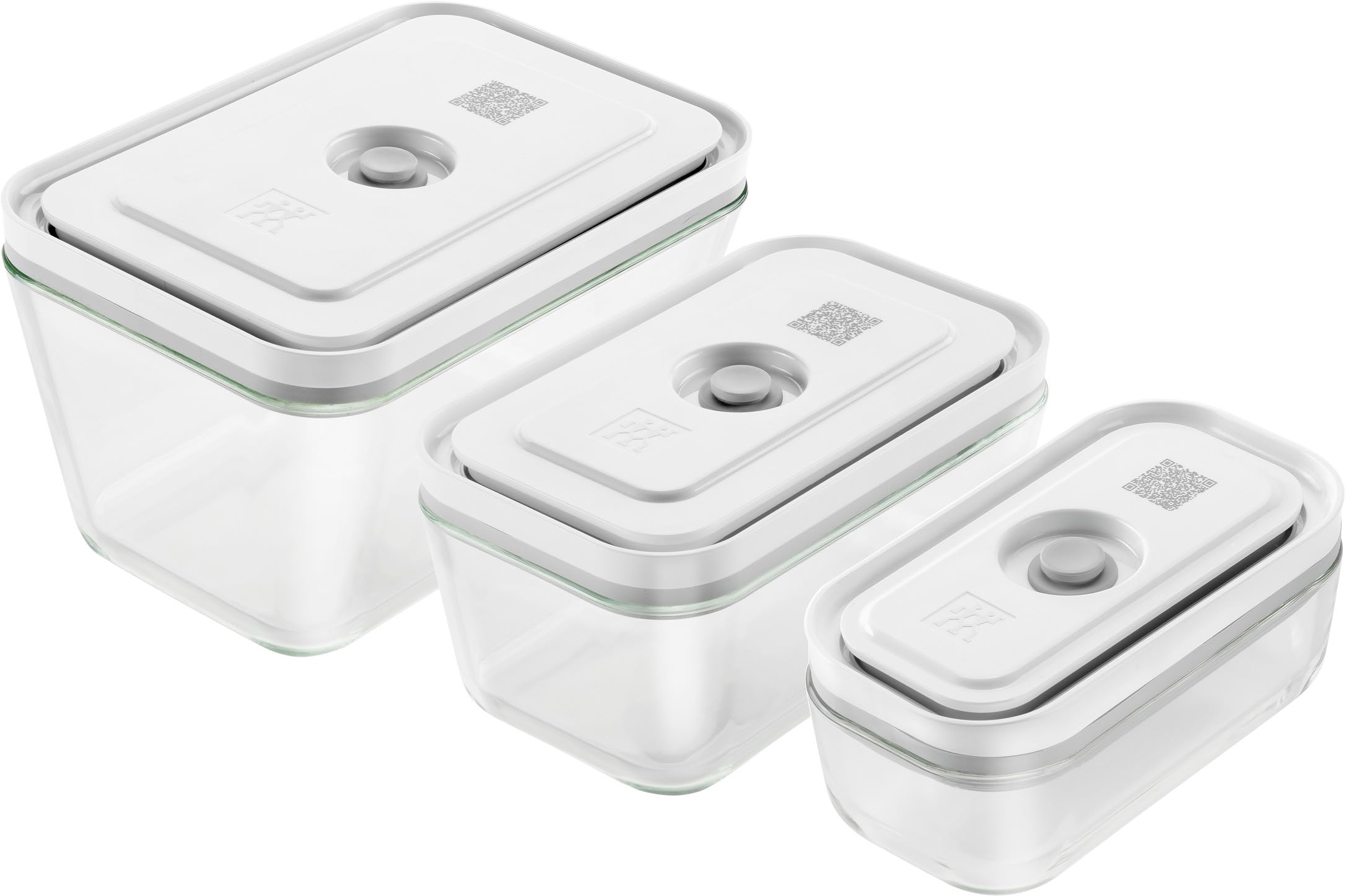 Zwilling Fresh & Save contenitori vetro sottovuoto 3 pz