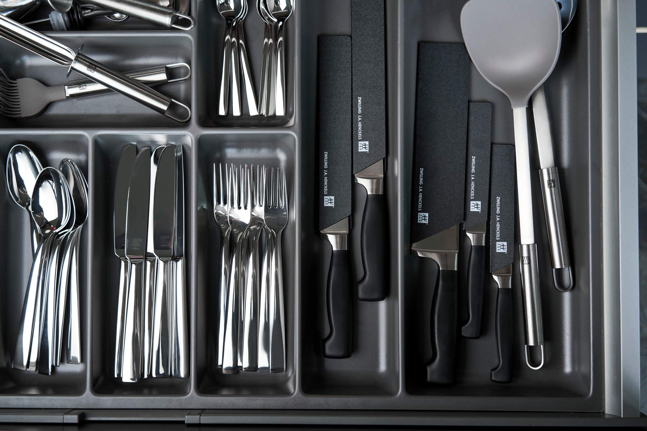 Zwilling Fodero coprilama nero plastica 13 cm