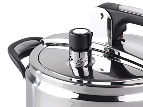 Barazzoni Silicon Pro pentola a pressione 5 L 22 cm inox
