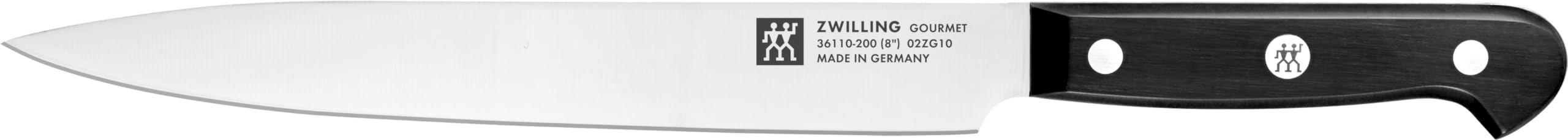 Zwilling Gourmet Coltello Carne 20 cm Inox Nero