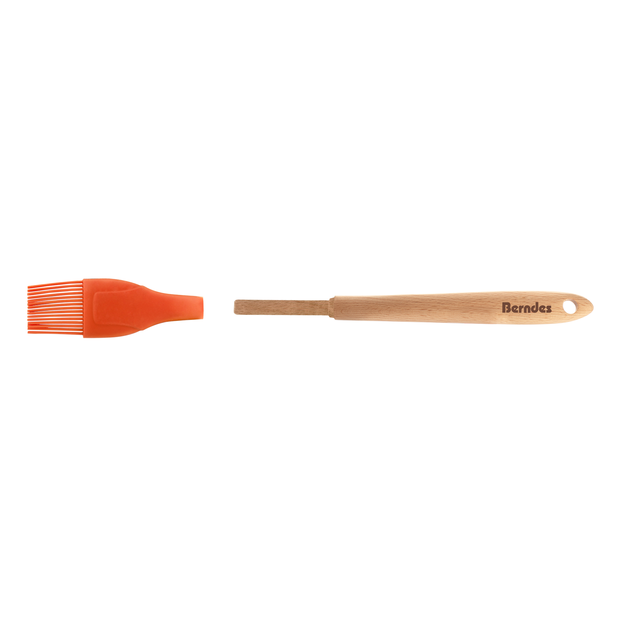 Berndes Küchenhelfer pennello silicone arancione 29 cm