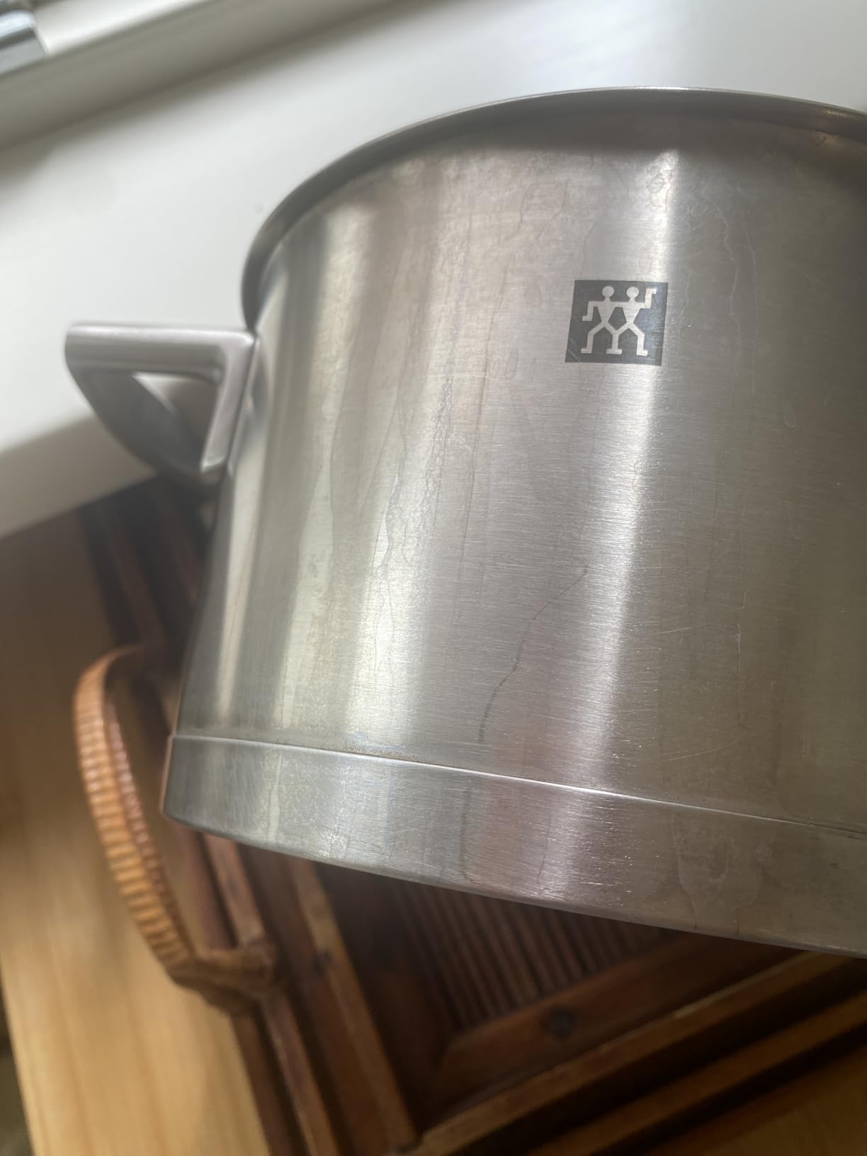 Zwilling Vitality batteria pentole inox 5 pezzi vetro