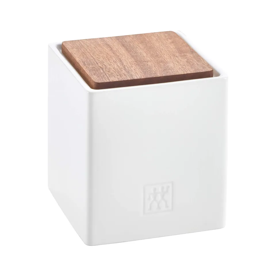 Zwilling contenitore ceramica medium coperchio legno erbe