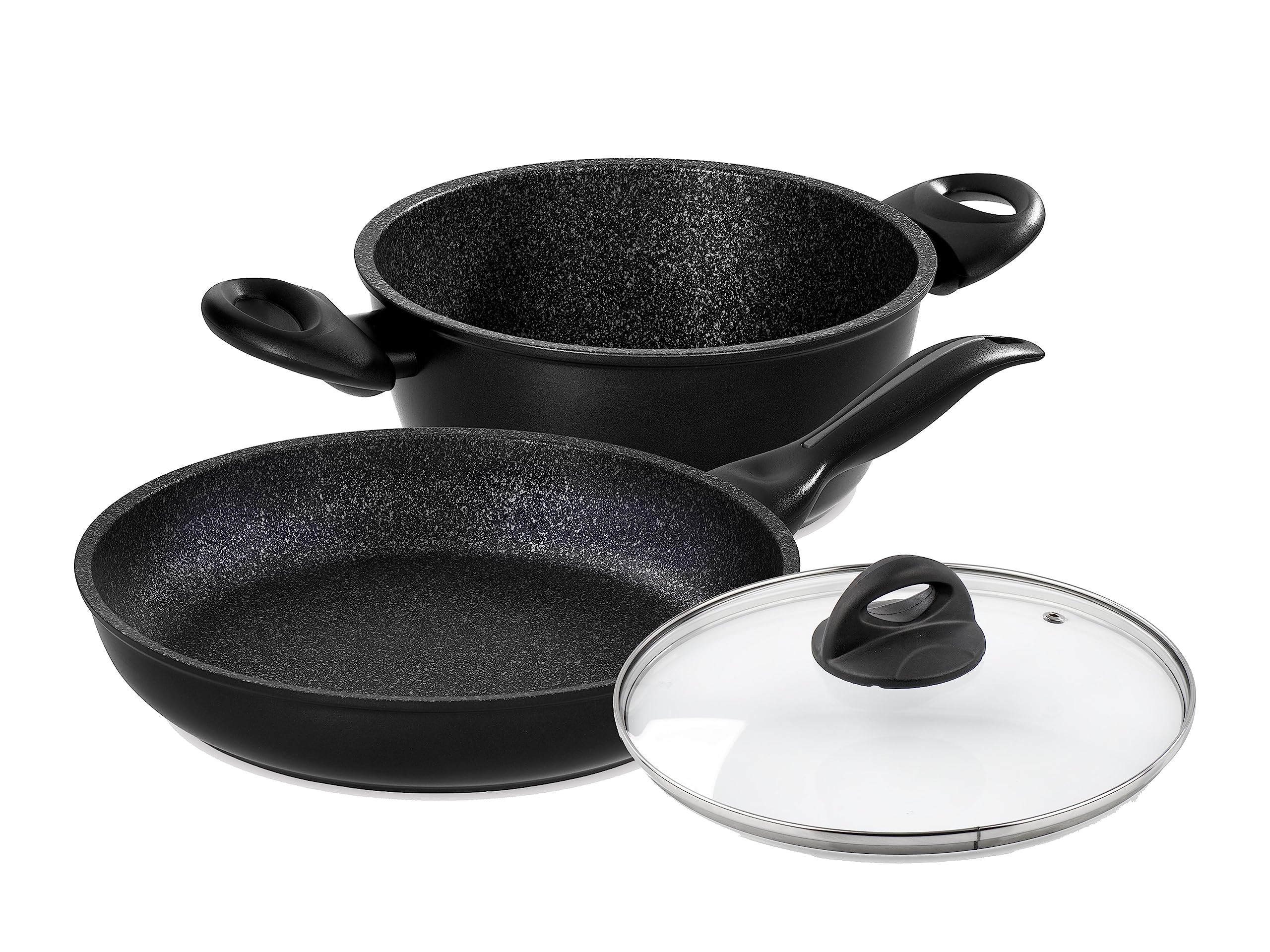 Barazzoni Granitica Extra Induction Set 2 Padelle 24/28 cm