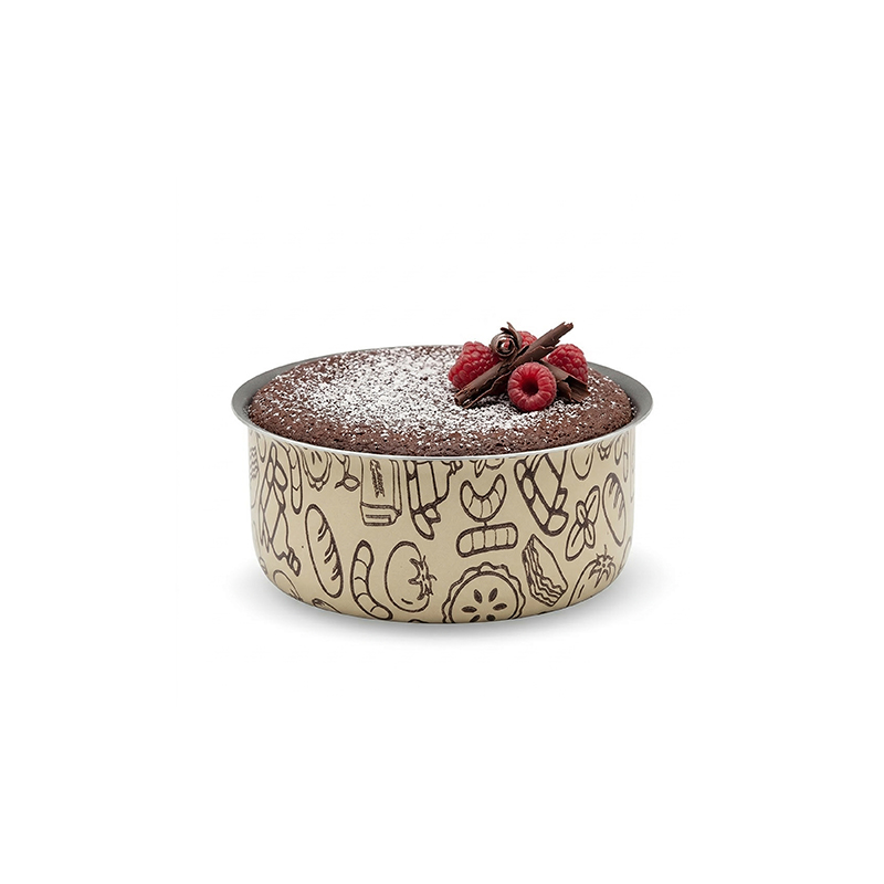 Accademia Mugnano AirFry set 2 teglie crema friggitrice ad aria