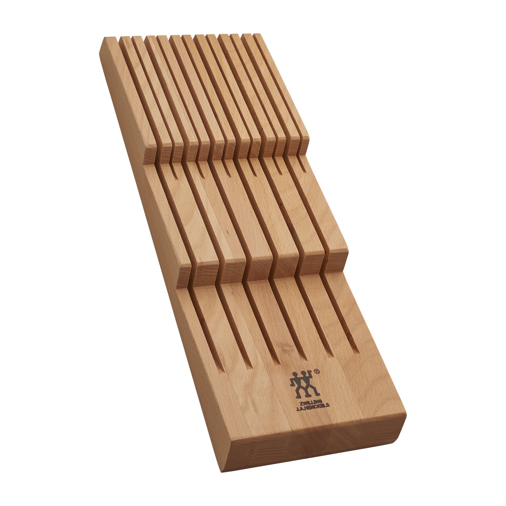 Zwilling Ceppo portacoltelli cassetto 12 scomparti faggio