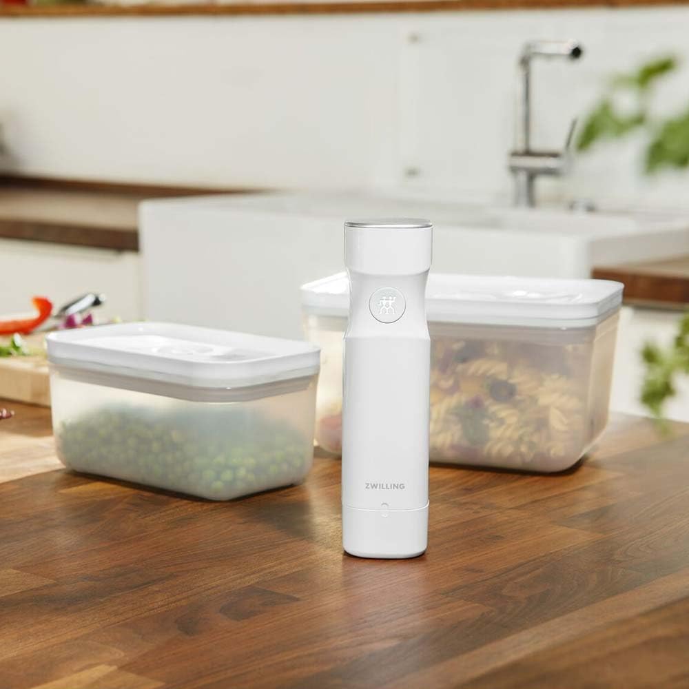 Zwilling Fresh & Save kit sottovuoto 7 pezzi bianco