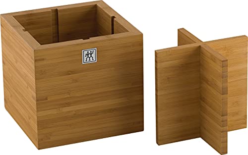 ZWILLING portautensili bambù 11x11 cm salvaspazio