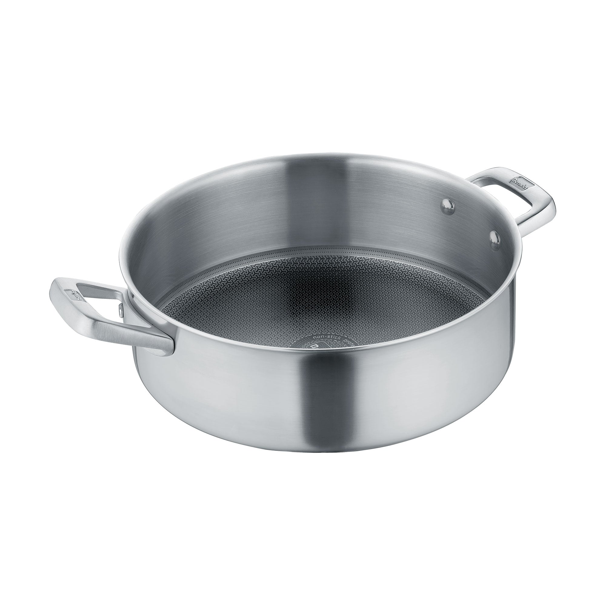 Berndes Tricion Resist padella 28 cm coperchio vetro quarzo