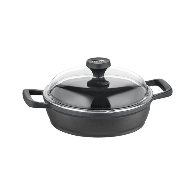 Berndes Edition 100 padella bassa 28 cm con coperchio antiaderente