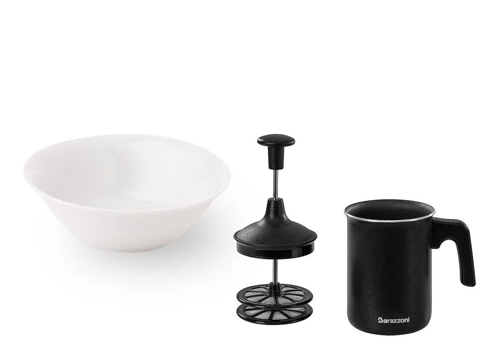 Barazzoni La Caffettiera set colazione 4 tazze cereali montalatte