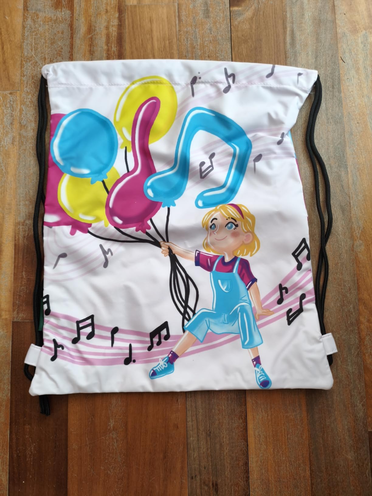 Wald Junior Sacca Musica zainetto cordoncino 34x42 cm