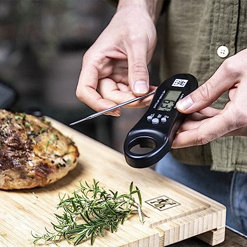 Zwilling BBQ+ Termometro Cucina Digitale Doppia Sonda Nero