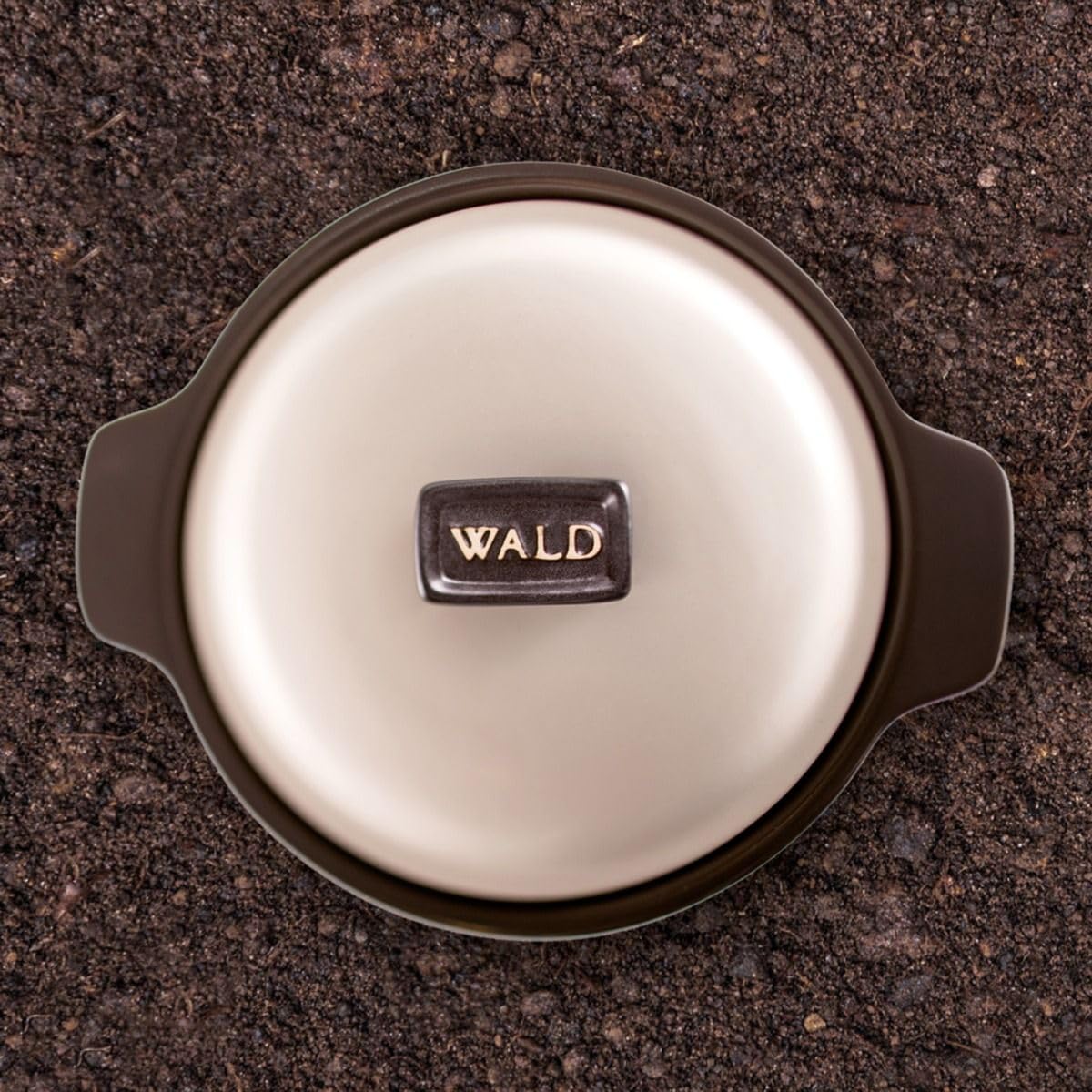 Wald Cottura pentola ceramica 150 cl antracite fiamma e forno