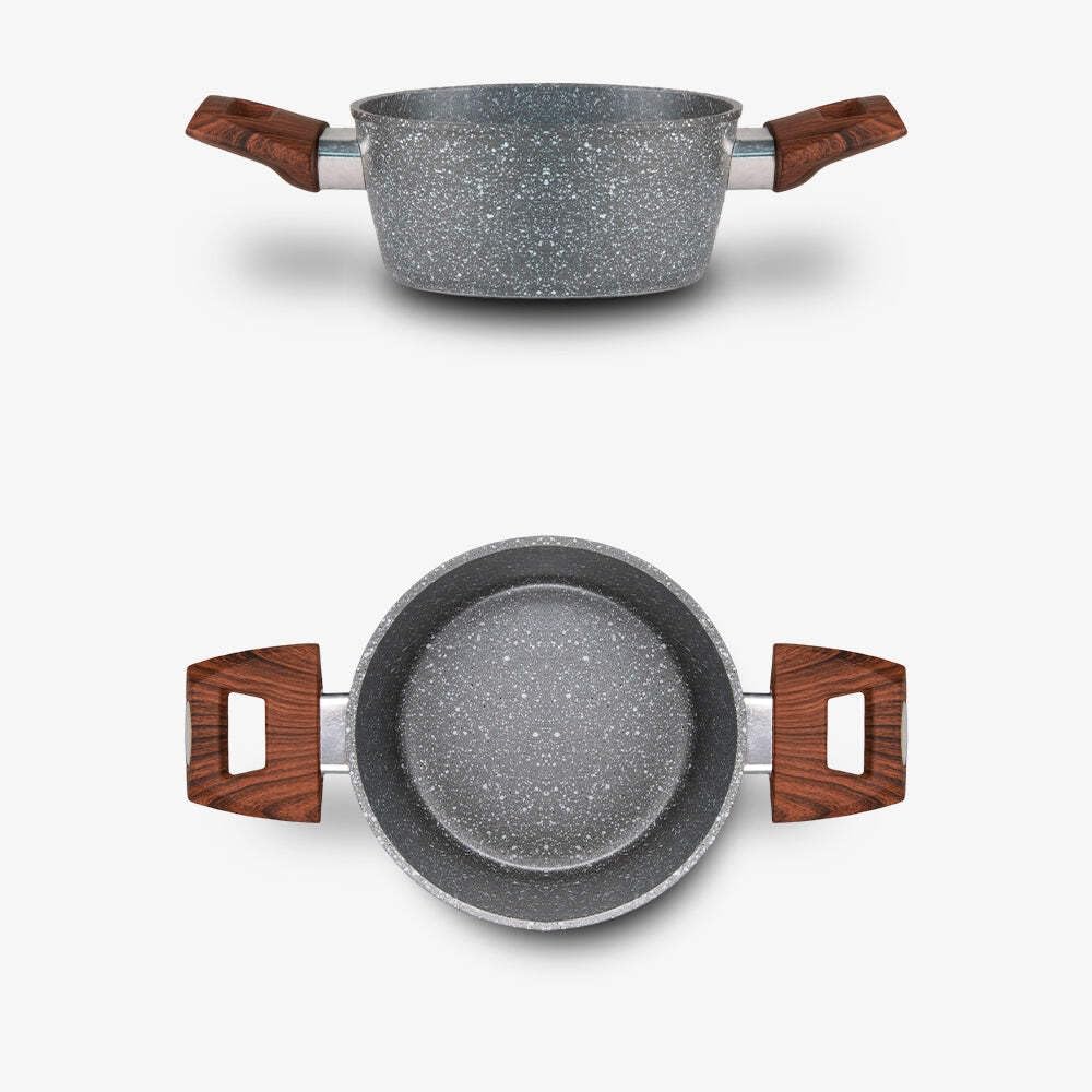 Mamù Fast Induction casseruola 2 manici 16 cm induzione
