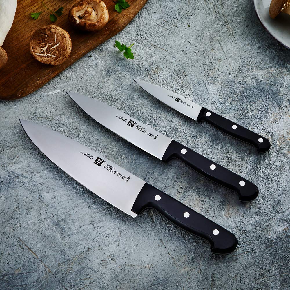 ZWILLING Twin Chef 2 set coltelli 3 pezzi acciaio forgiati