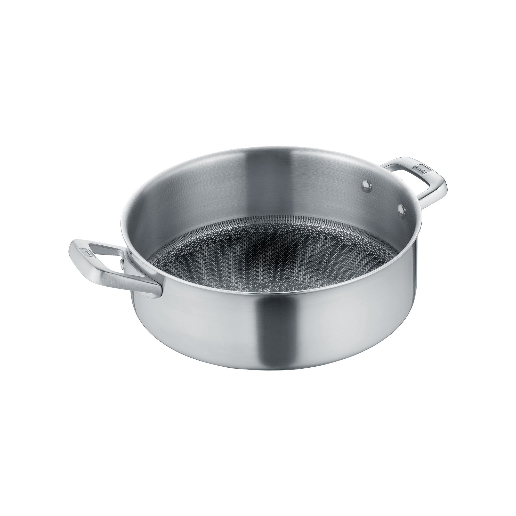 Berndes Tricion Resist padella 28 cm coperchio vetro quarzo