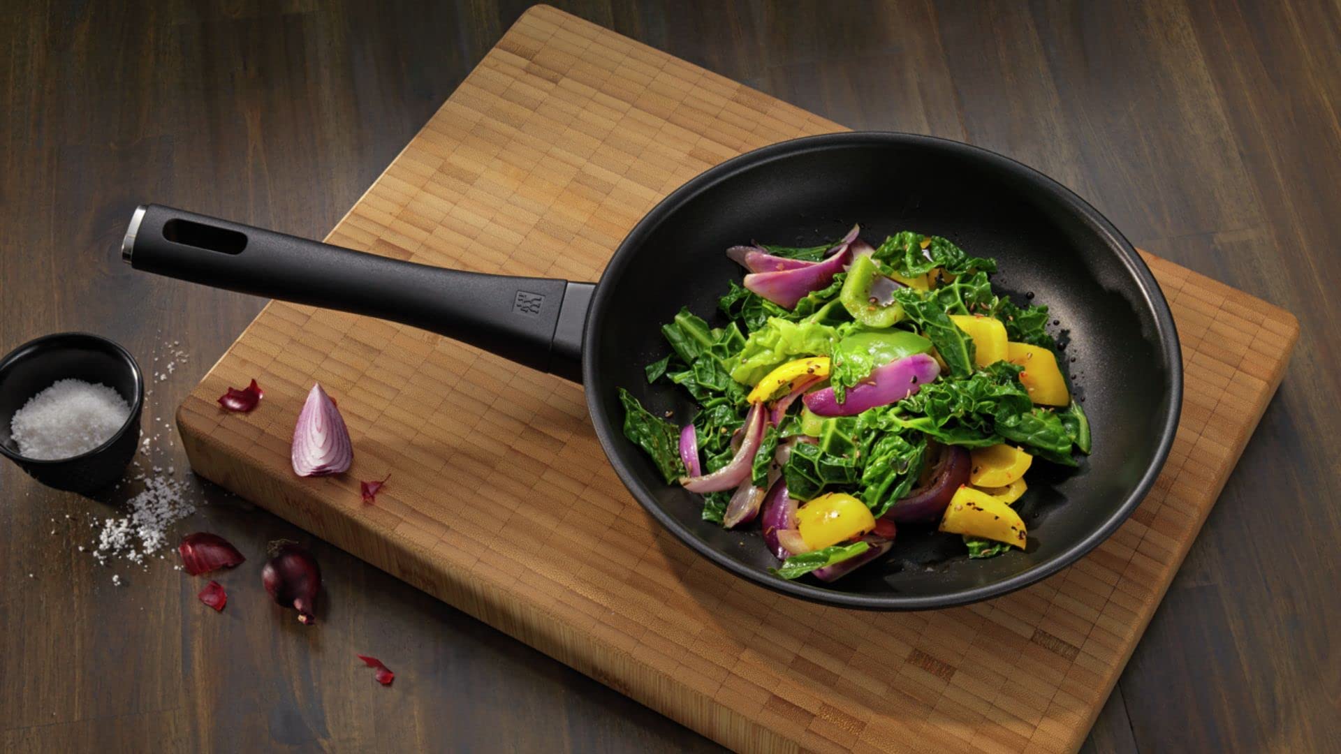 Zwilling Shine Wok antiaderente 30 cm nero a induzione