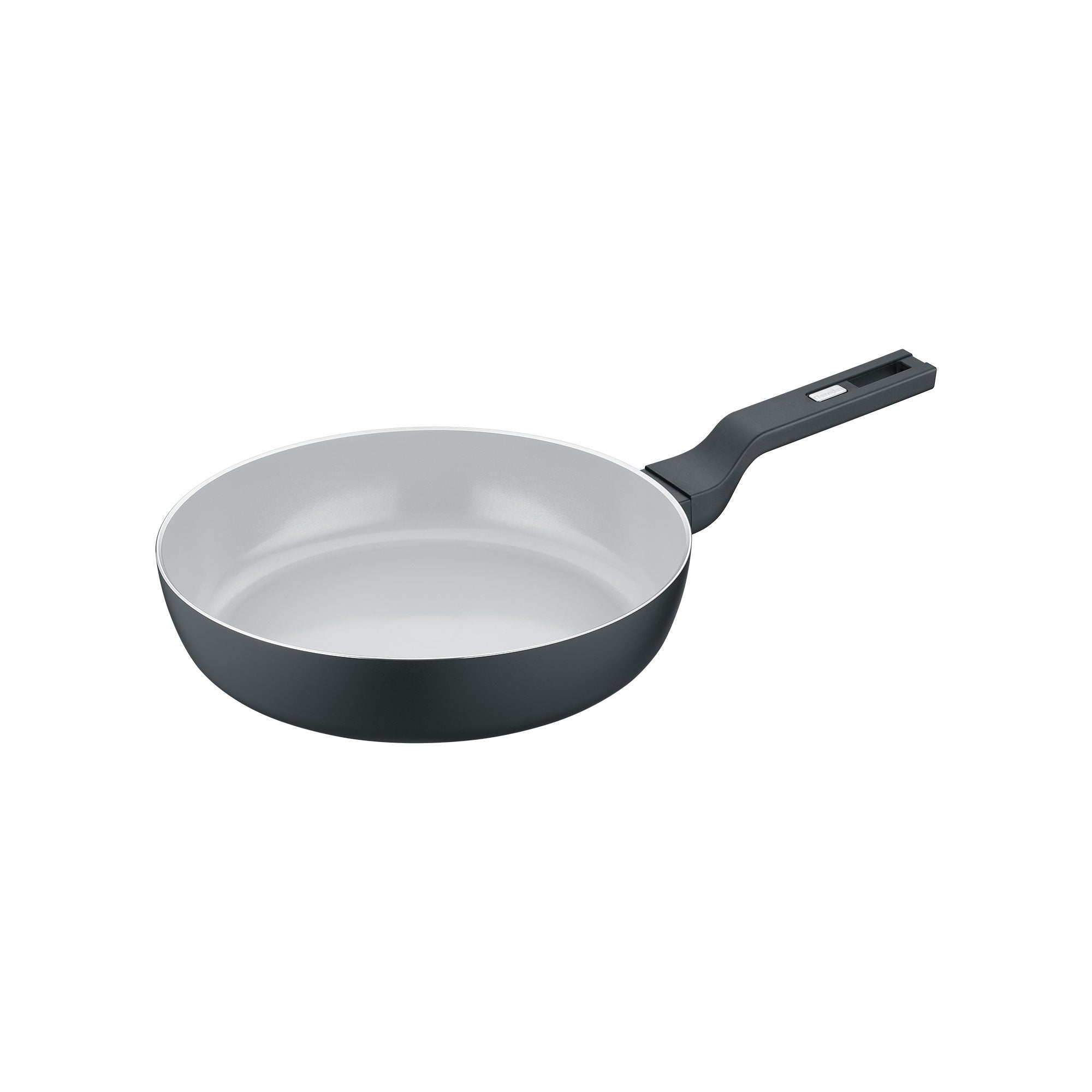 Berndes b.clever Padella 24 cm Alluminio Riciclato Nero