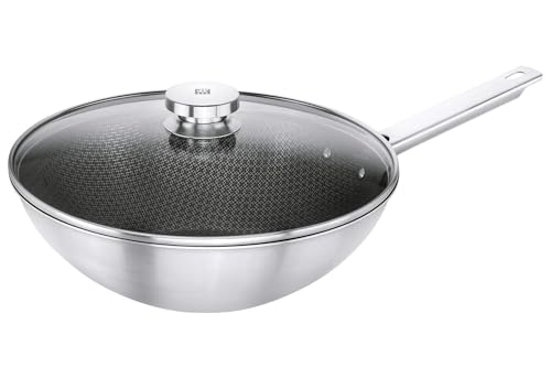 Zwilling Joy Plus wok antiaderente 30 cm con coperchio