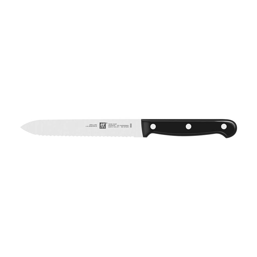 Zwilling Twin Chef ceppo coltelli 8 pezzi bambu nero