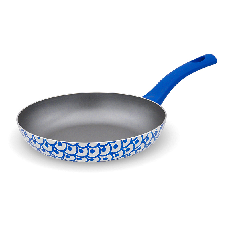 Accademia Mugnano AM Onde bis padelle 24+28 cm blu antiaderenti