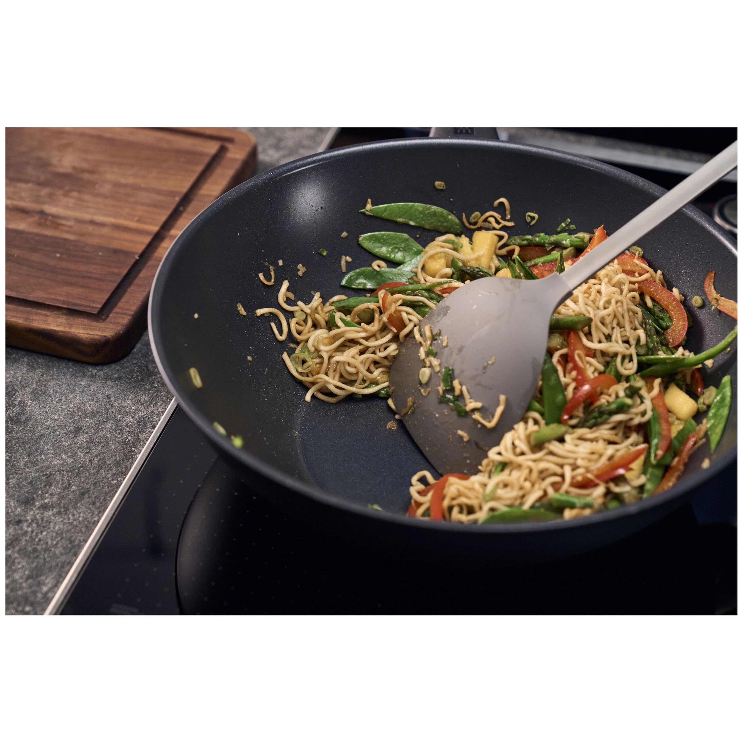 ZWILLING Madura Plus Wok 28 cm Nero Ceramica