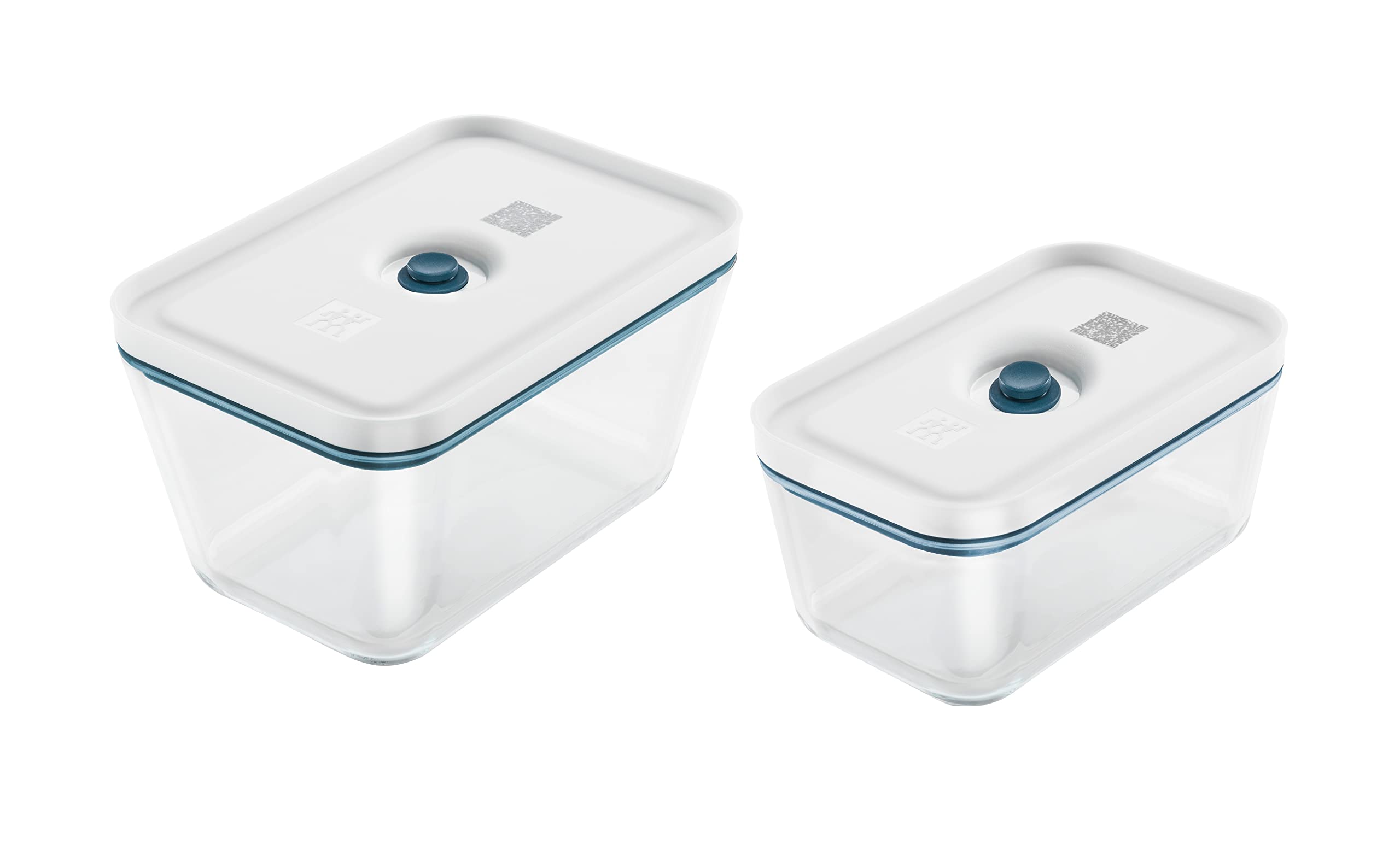 Zwilling Fresh & Save Set Sottovuoto 11 Pezzi Blu Vetro