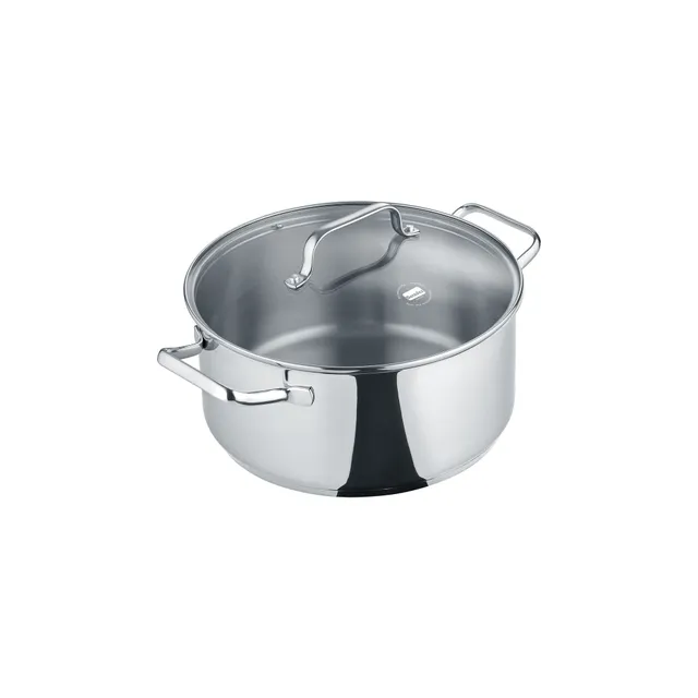 Berndes b.brilliant Pentola 20 cm Acciaio con Scala Graduata