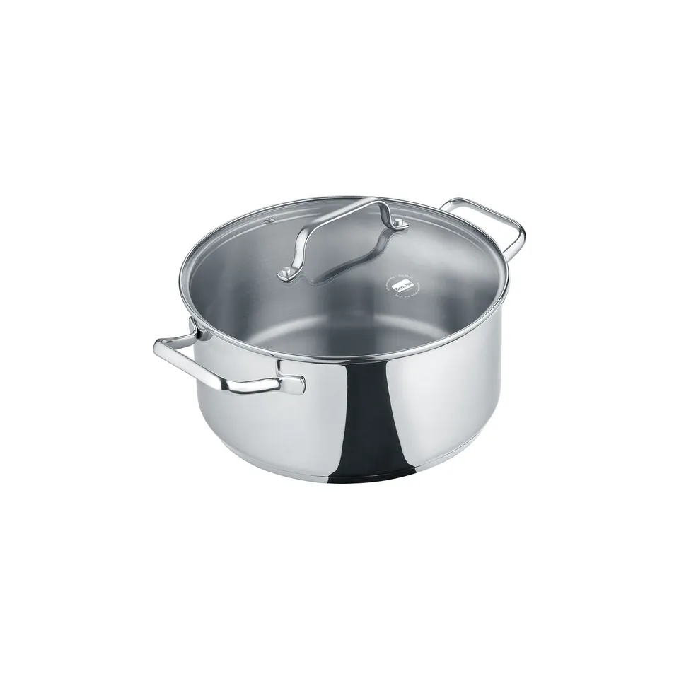 Berndes b.brilliant Pentola 20 cm Acciaio con Scala Graduata