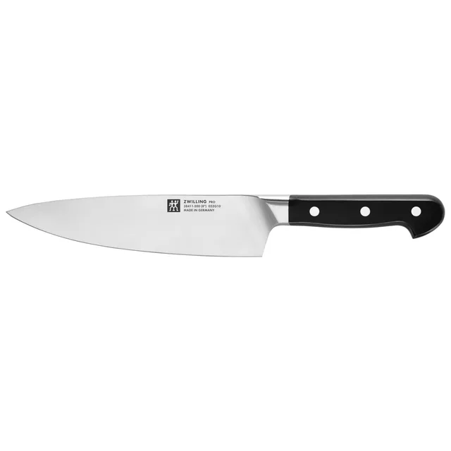 Zwilling Pro coltello chef acciaio Friodur 3 rivetti