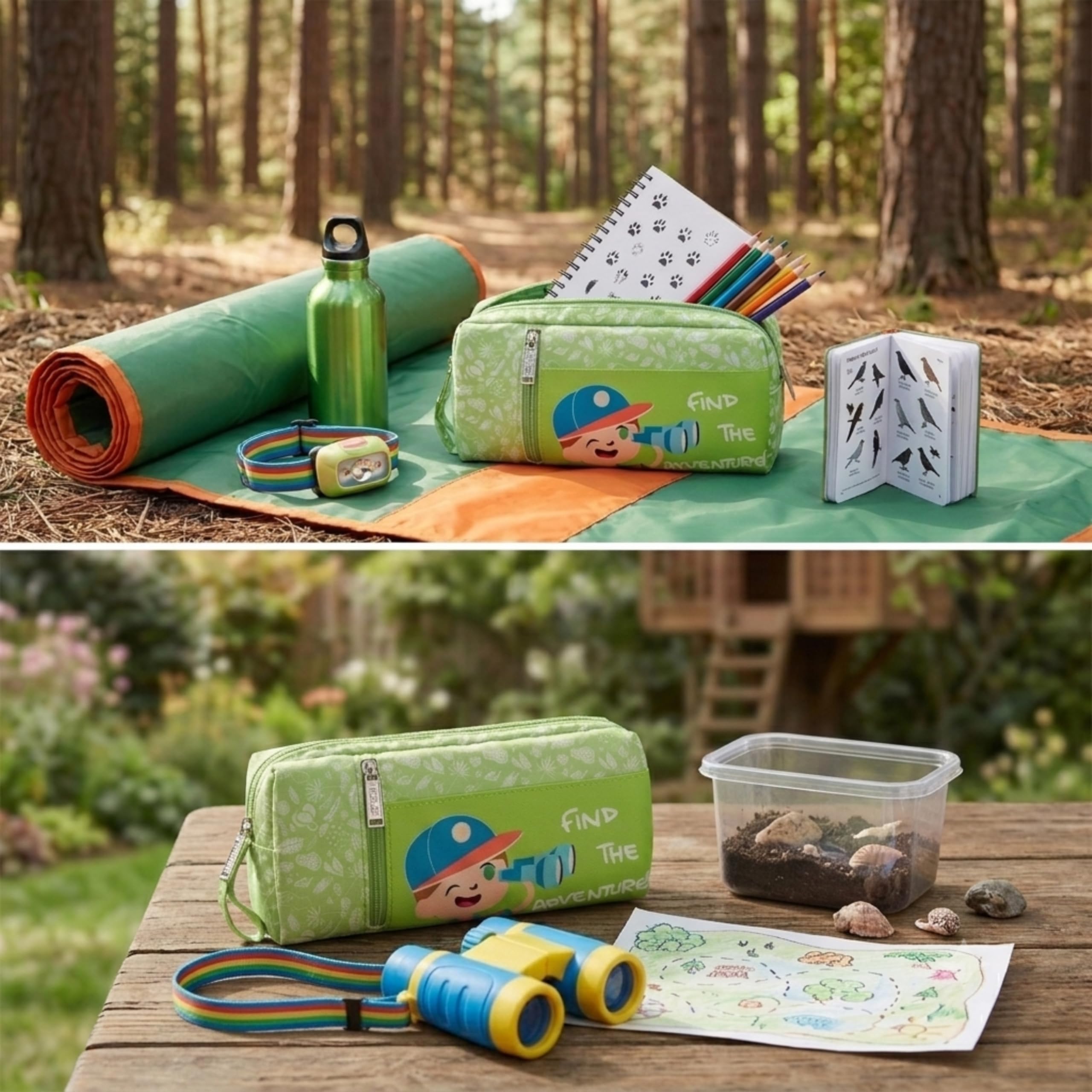 Wald Junior Avventure Felici astuccio multifunzione 20 cm