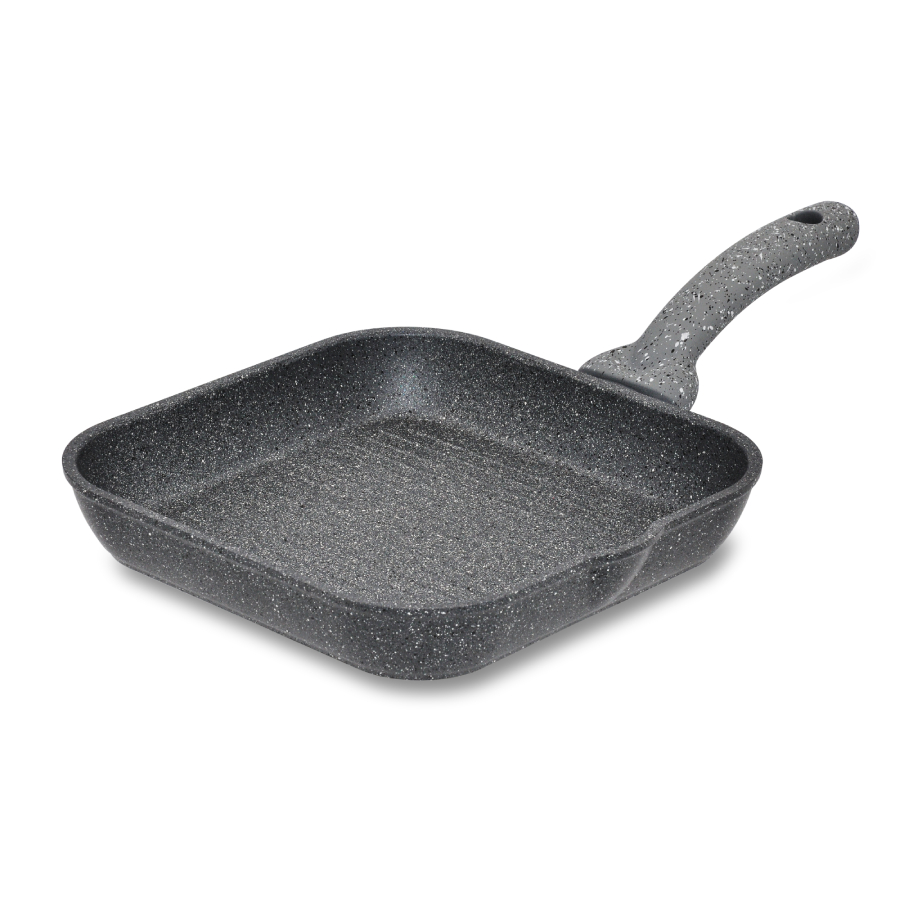 Accademia Mugnano Cuore di Pietra set casseruola padella bistecchiera