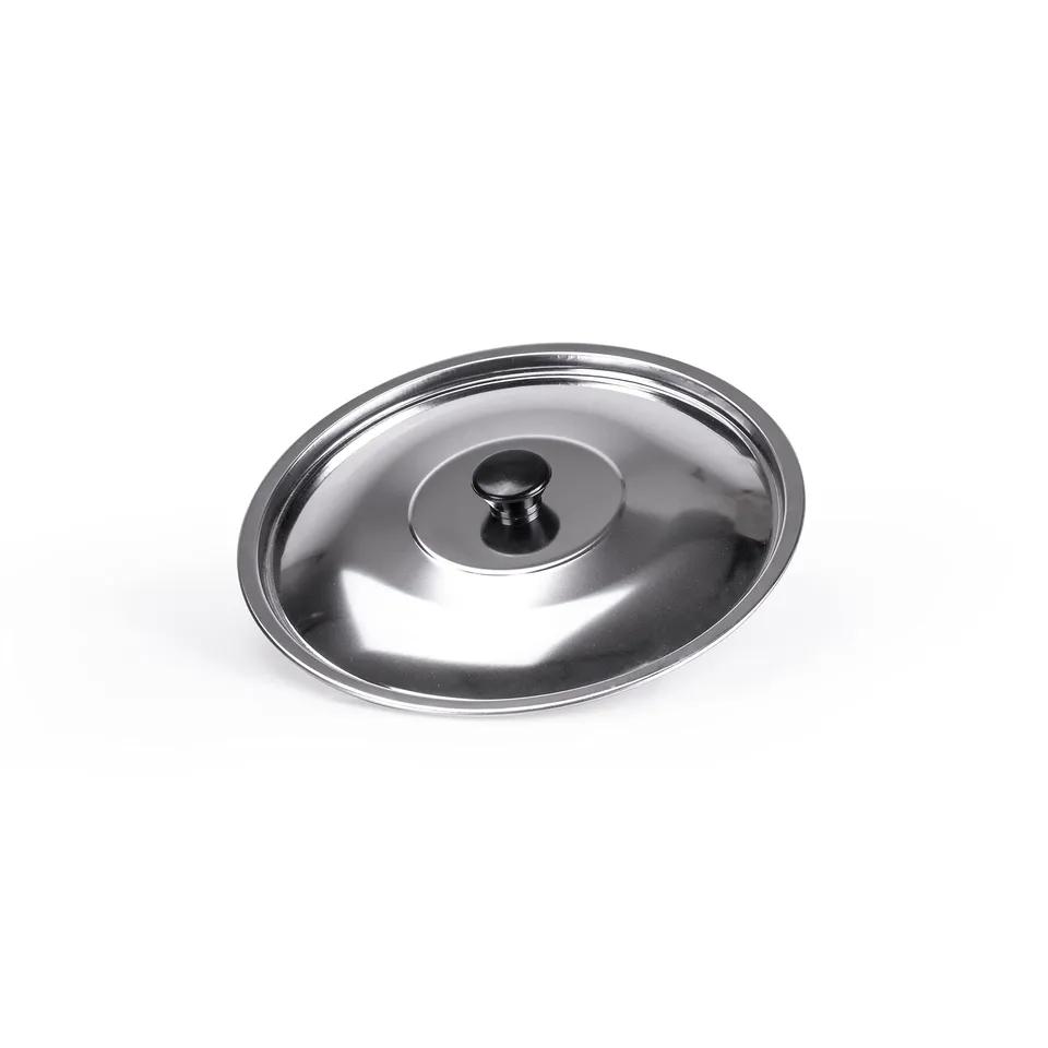 Alluflon Coperchio Acciaio Inox 30 cm Bombato