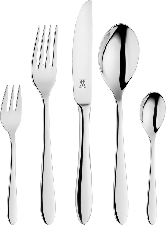 Zwilling Style Set Posate 60 Pezzi 12 Persone Acciaio Lucido