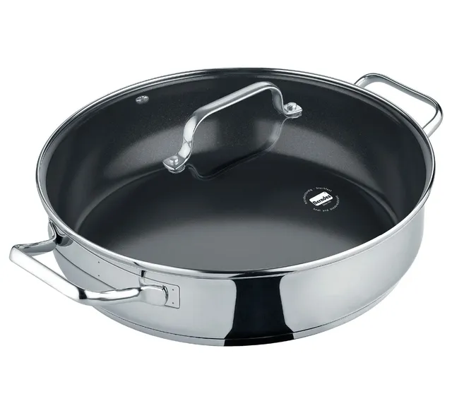 Berndes b.brilliant padella servire 28 cm con coperchio