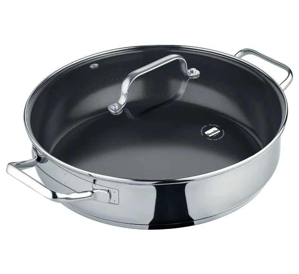 Berndes b.brilliant padella servire 28 cm con coperchio
