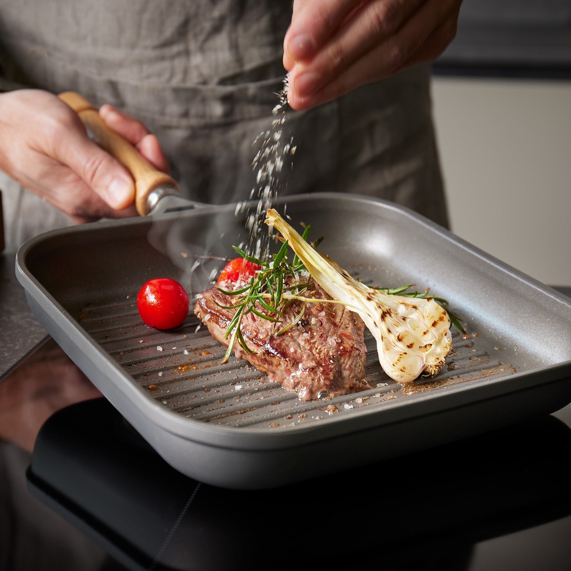 Berndes Bonanza Induction bistecchiera 28 cm alluminio