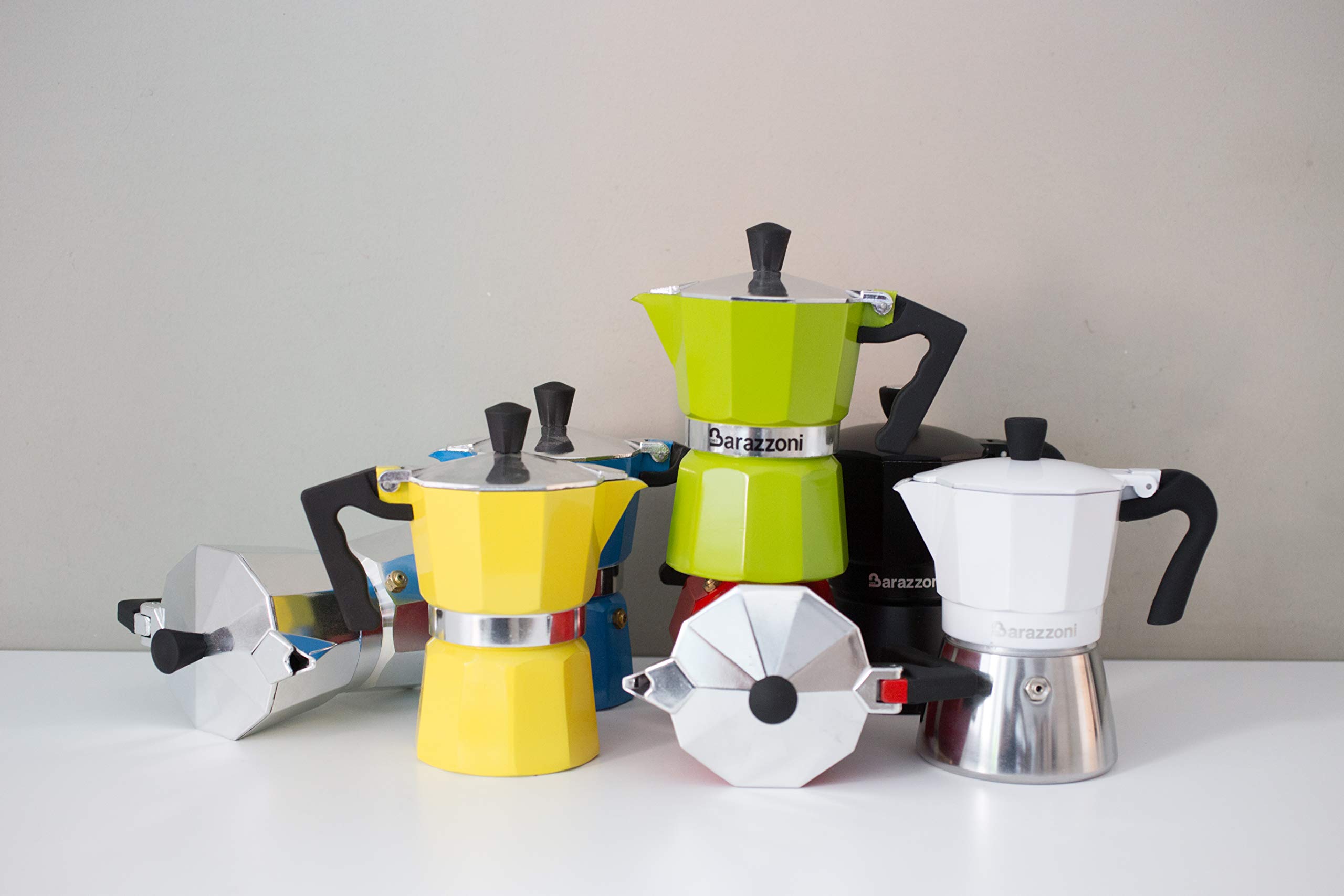 Barazzoni La Caffettiera moka induzione 6 tazze acciaio