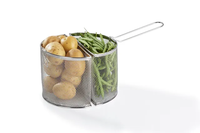 Barazzoni spaghettiere doppio cestello ø 22 cm inox