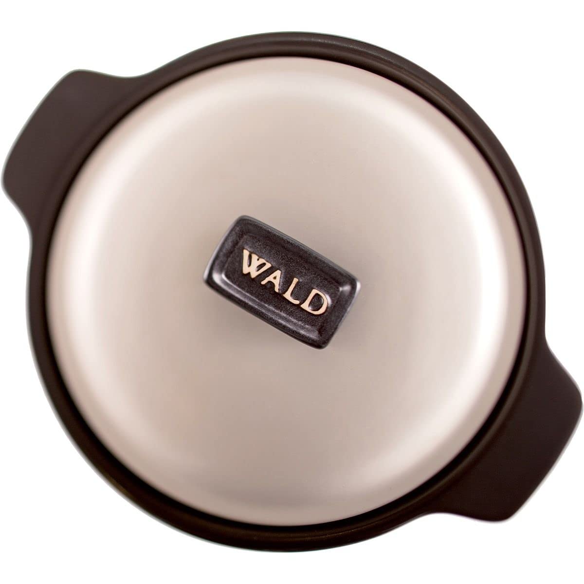 Wald Cottura pentola ceramica 400 cl bianco fiamma e forno