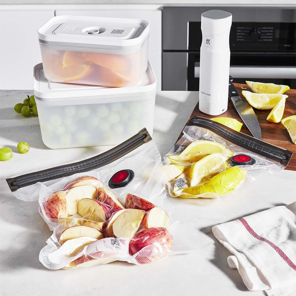 Zwilling Fresh & Save kit sottovuoto 7 pezzi bianco