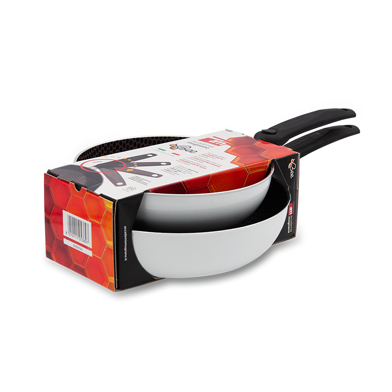 Accademia Mugnano AM Bee bis padelle 24+28 cm induzione