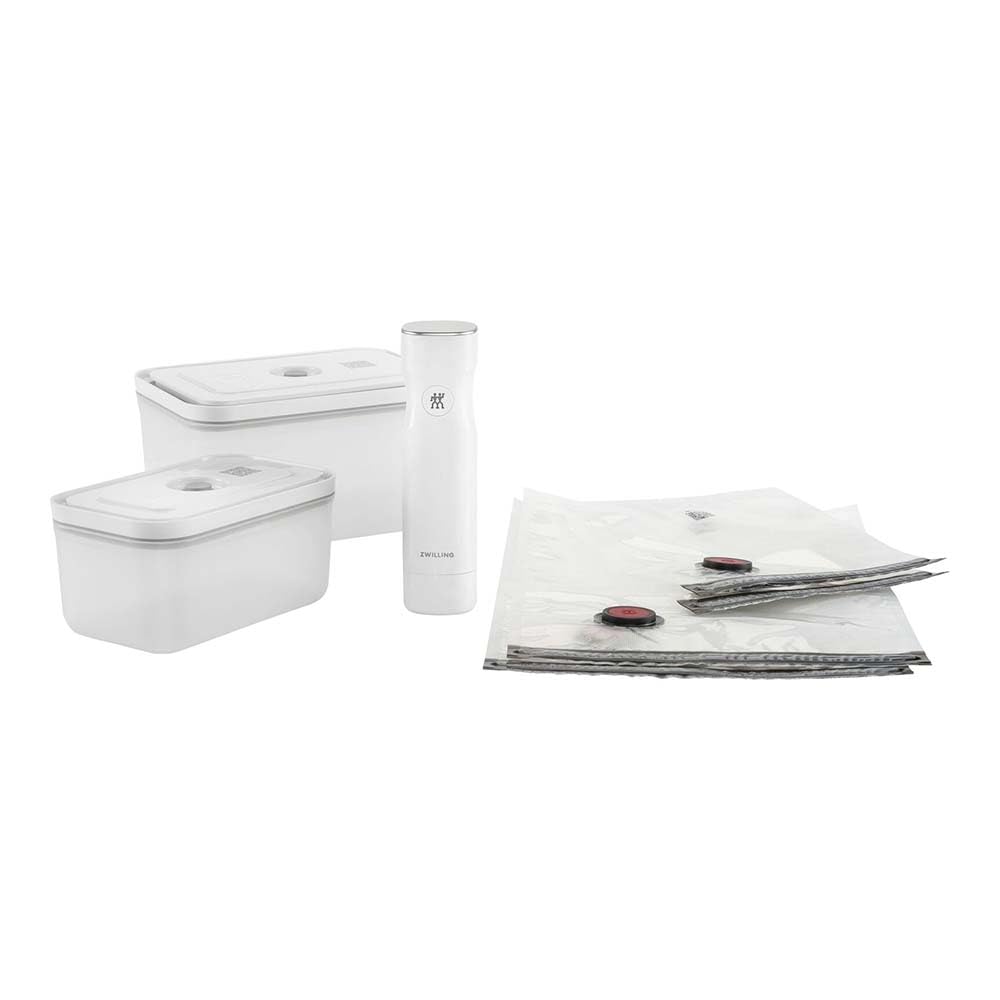 Zwilling Fresh & Save kit sottovuoto 7 pezzi bianco