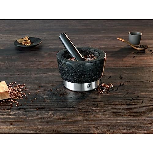 ZWILLING Mortaio Granito Nero con Pestello 11 cm