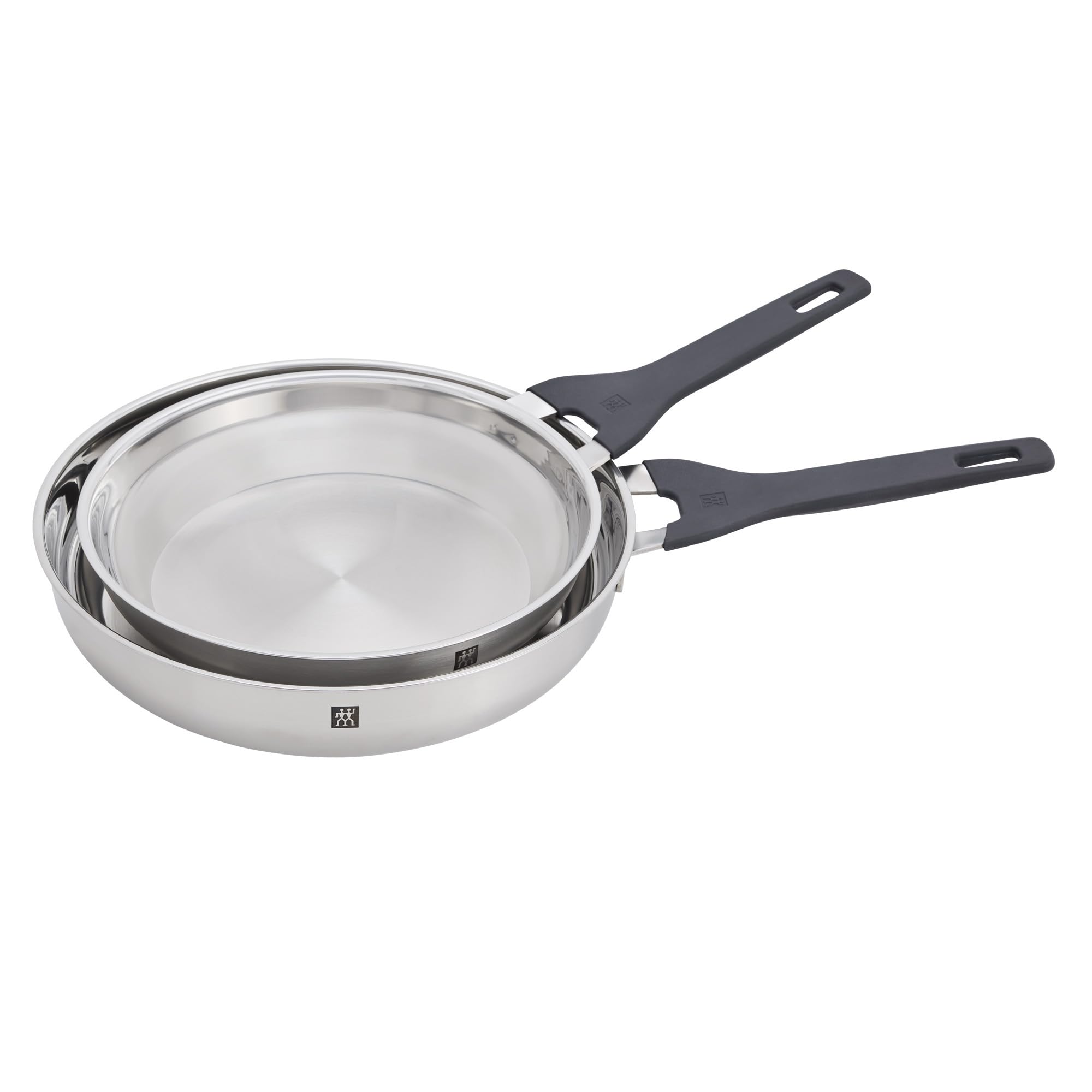 Zwilling Simplify Set 2 Padelle Inox 24,1+28 cm Induzione